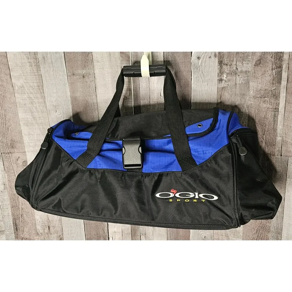 OGIO Sport Black Blue BAG Duffle Gym Locker Travel Yoga